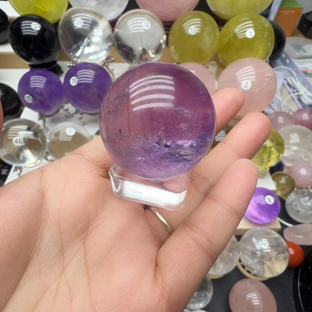 水晶未镶嵌珠宝半成品