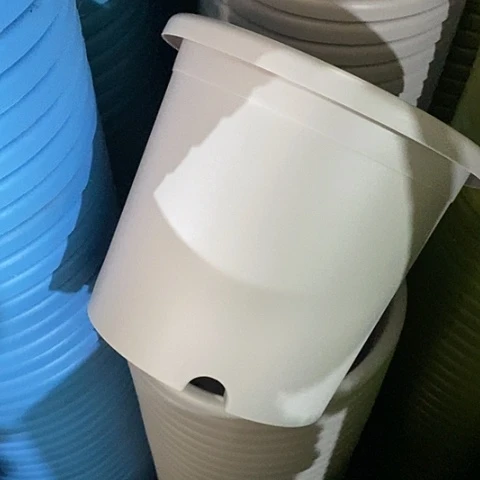 树脂四季4号灰白无托8个