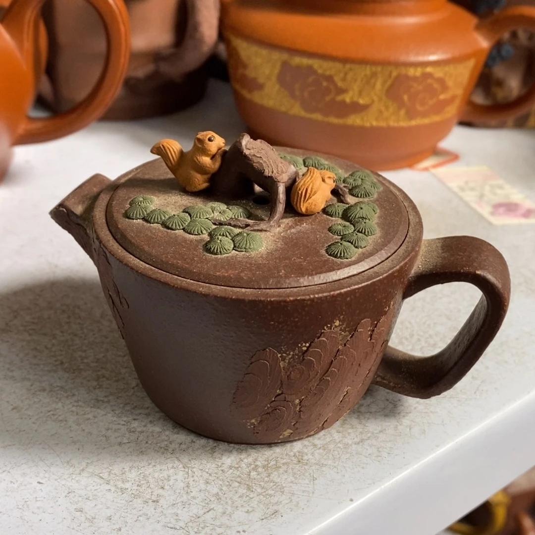 紫砂茶壶原矿手工160