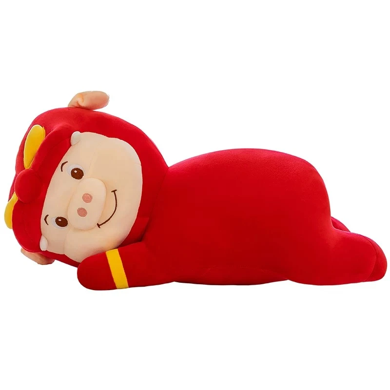 猪猪侠毛绒玩偶趴款可爱公仔床上抱枕生日礼物