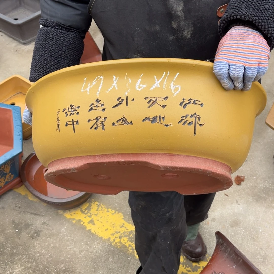 紫砂花盆盆景艺术