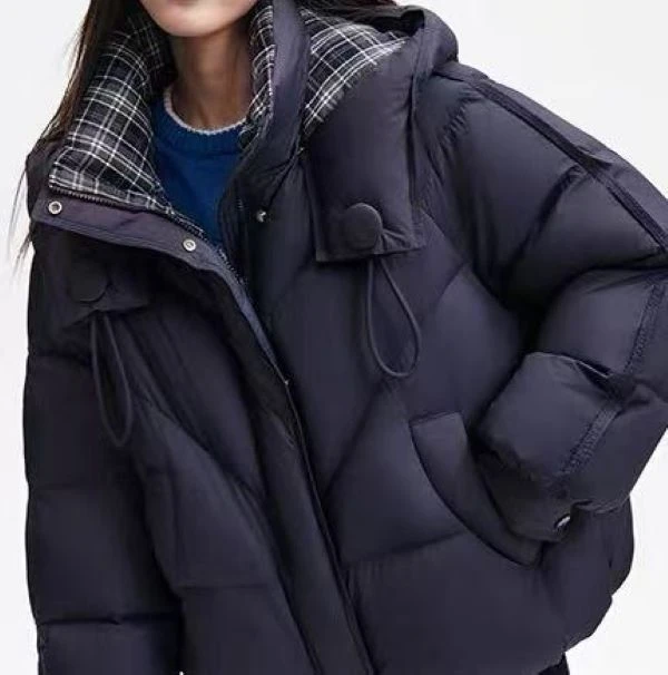 加厚羽绒服外套女2025冬季短款