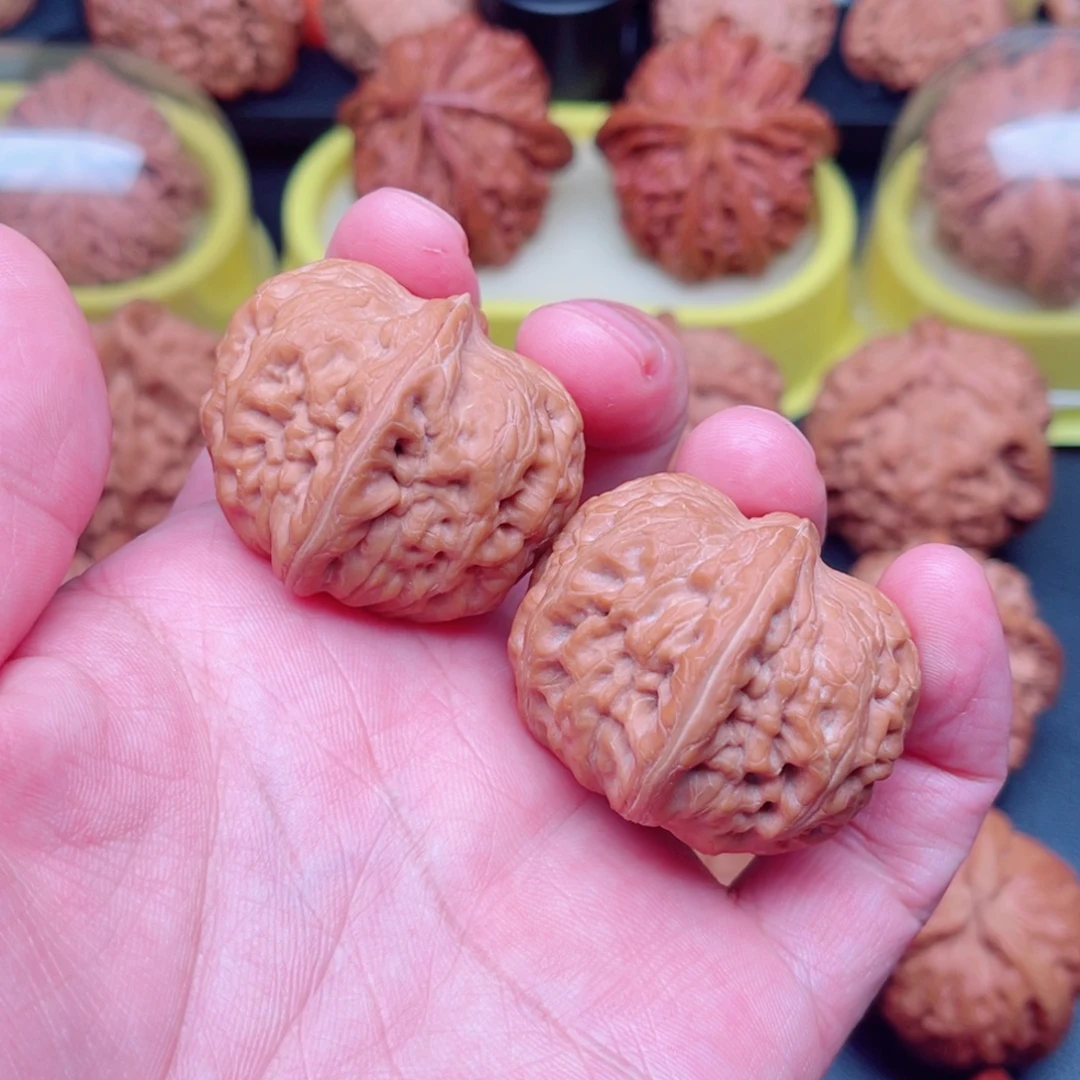 把件文玩核桃平谷元宝37×35×31