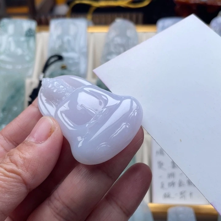 翡翠未镶嵌挂件玉