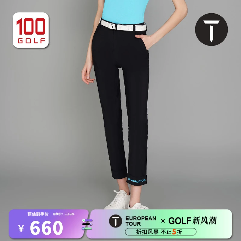 EuropeanTour欧巡赛高尔夫服装女款夏舒适修身运动长裤EF231AX043