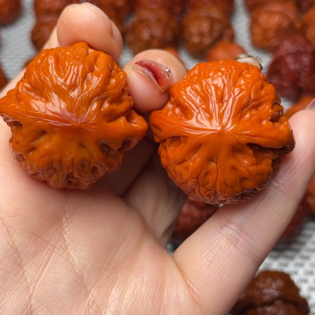 桃核吊坠钱****士文玩核桃 手把件 铁锤妹妹 36