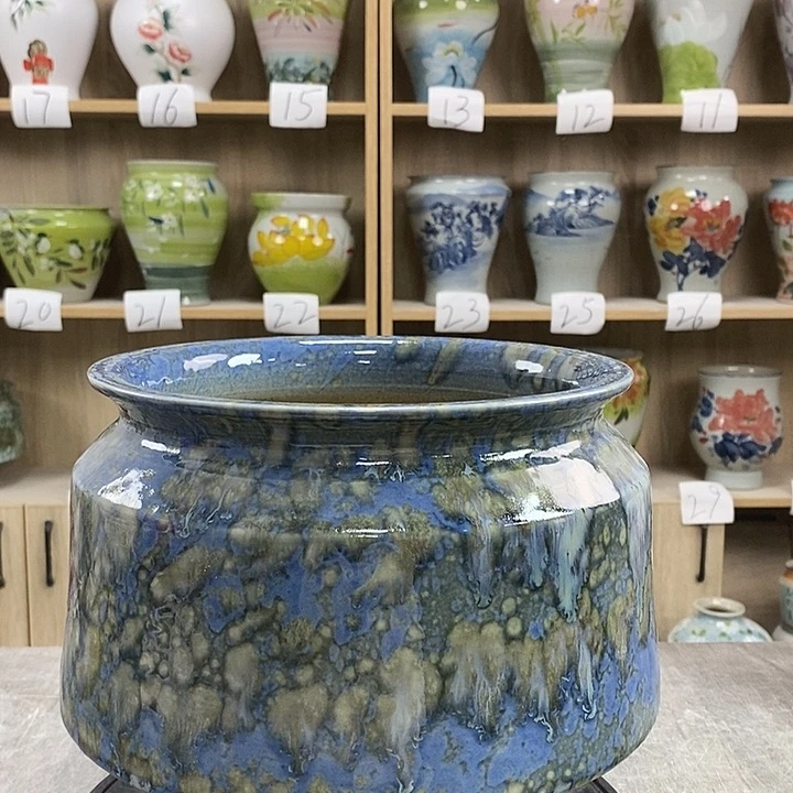 缸13zp景德镇陶瓷花盆