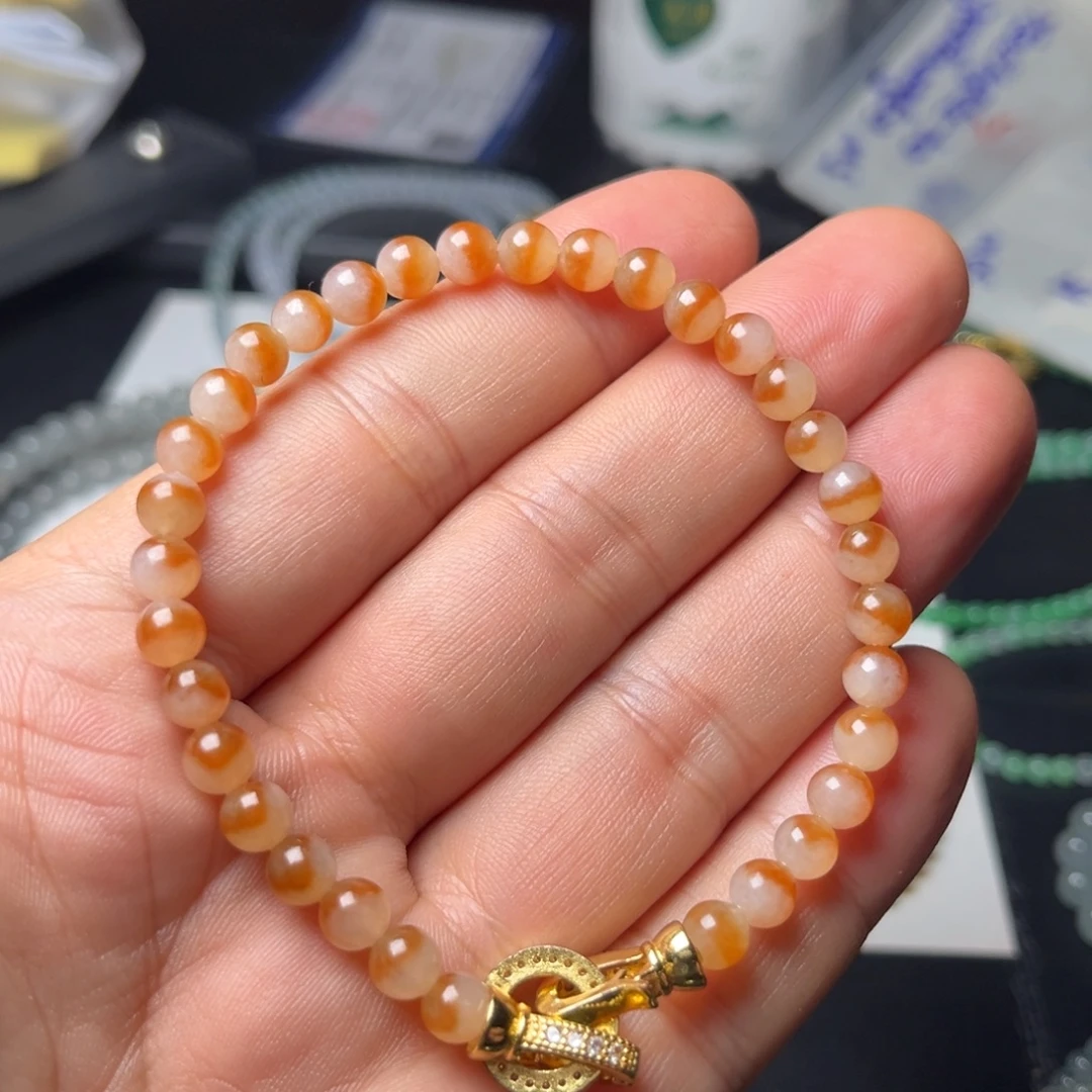 定制翡翠未镶嵌翡翠手串定制