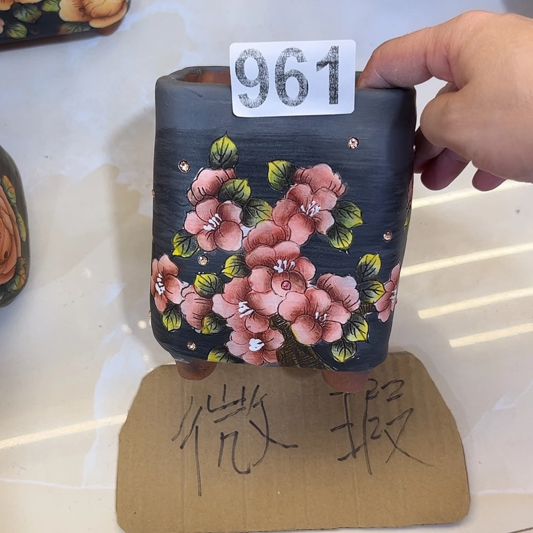景德镇炫彩手绘口10高14.5