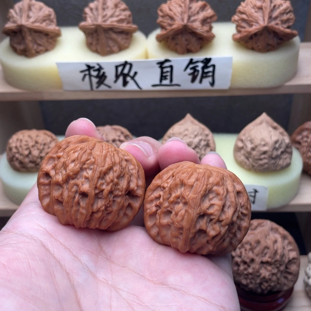 文玩核桃吊坠福利磨盘42➕交友价