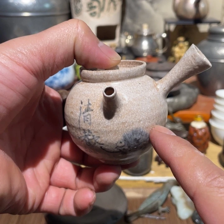 白陶泥侧把壶的手工好物推荐