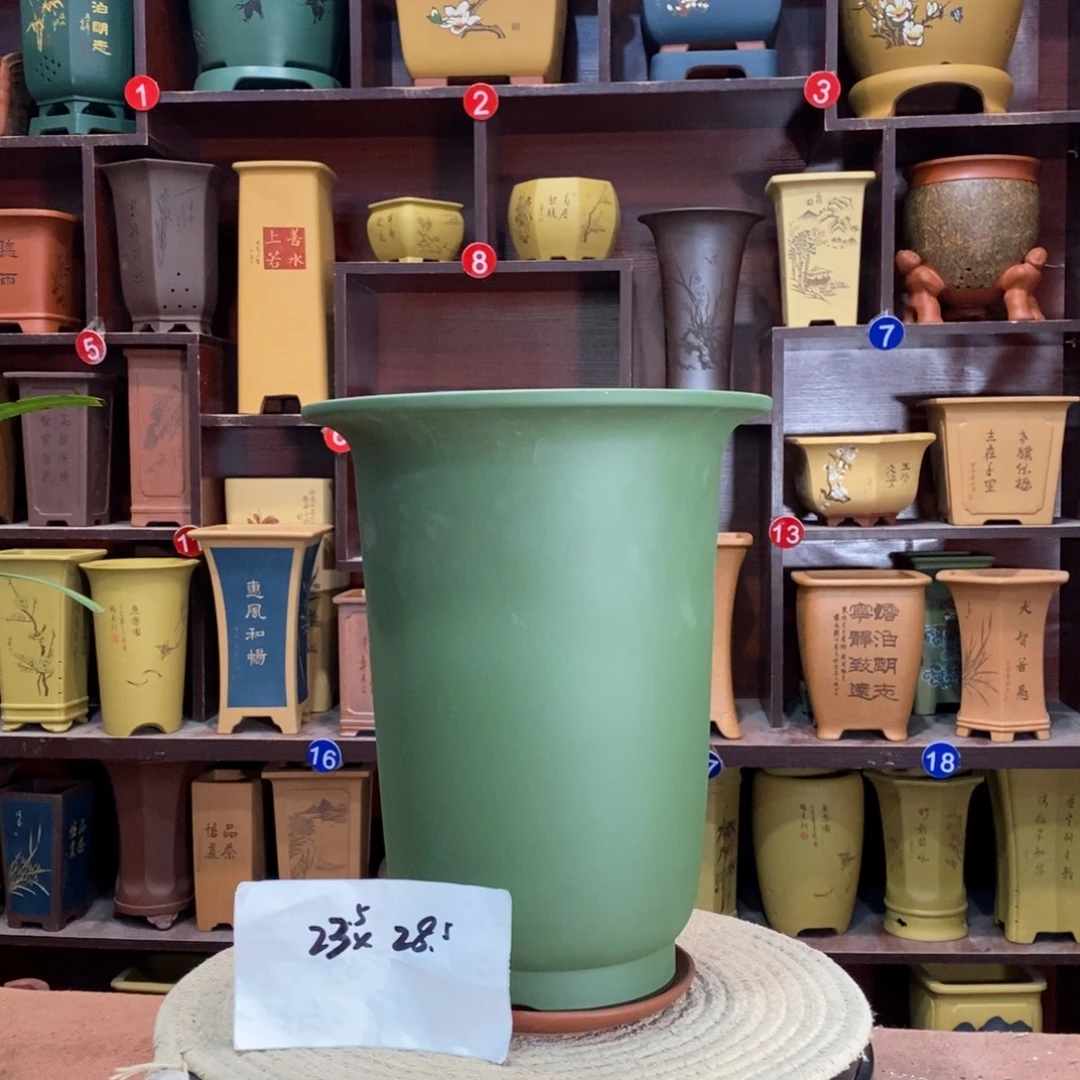 紫砂艺术紫砂花盆