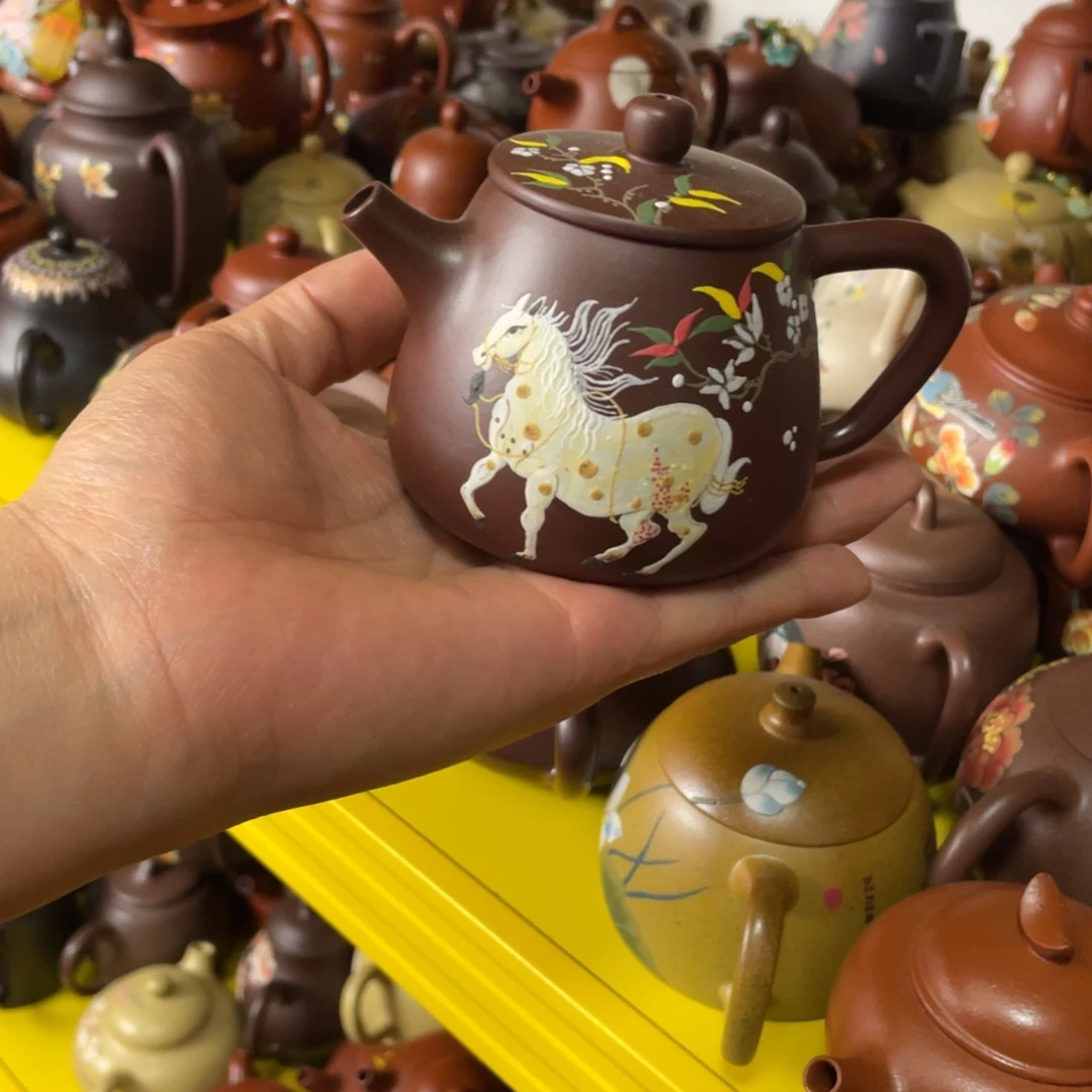 茶杯红泥紫砂主人杯170cc