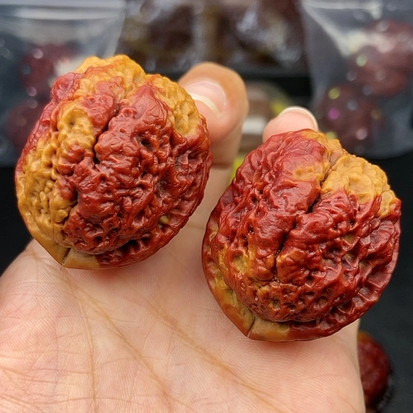 【闪购商品】把件文玩核桃40尺老蟾头