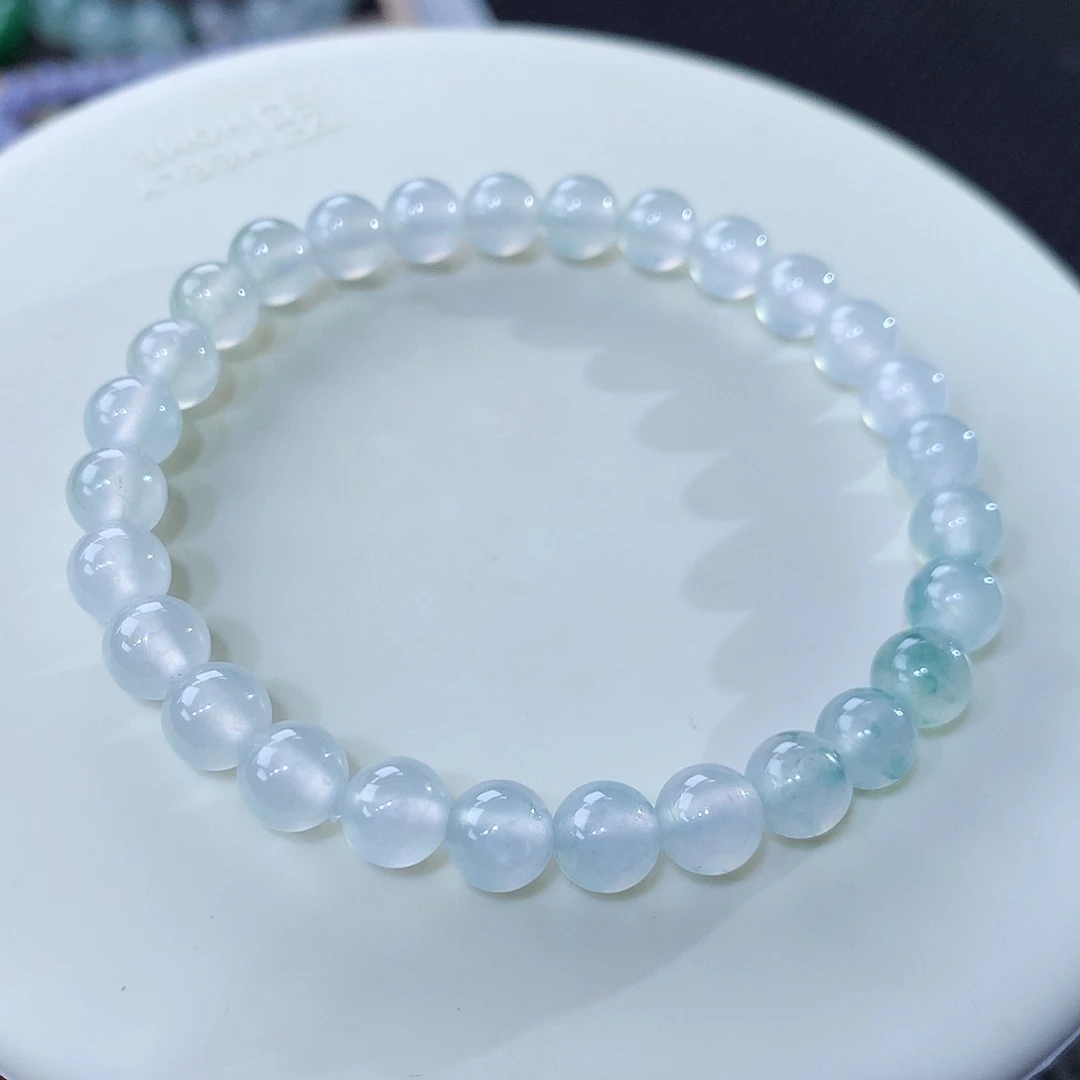 未镶嵌手串翡翠翡翠卡6.8