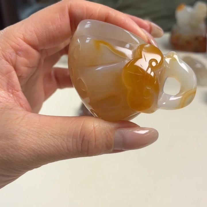 玛瑙/玉髓吊坠(不含链)未镶嵌