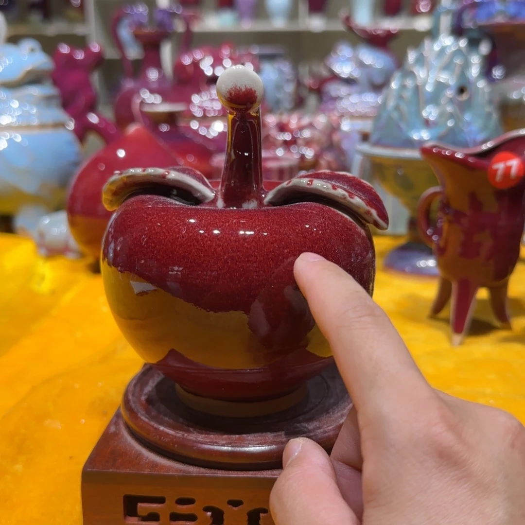 摆件郑家钧窑摆件