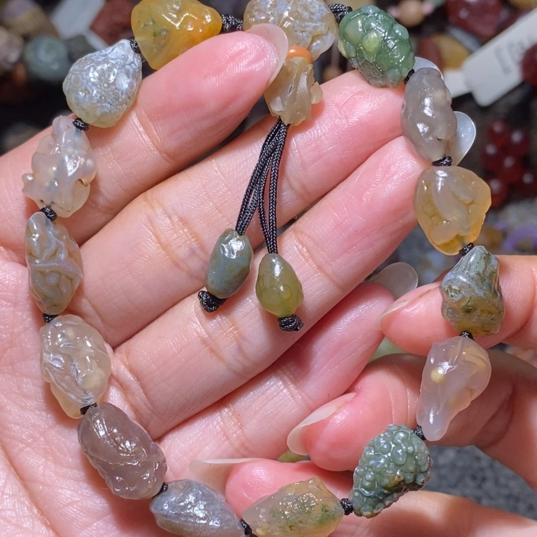玛瑙/玉髓未镶嵌珠宝半成品