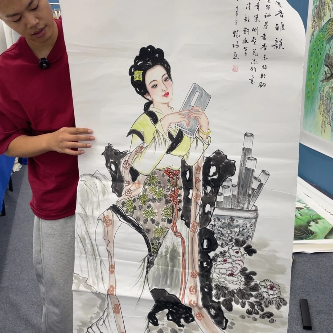 国画手绘国画欣赏一下