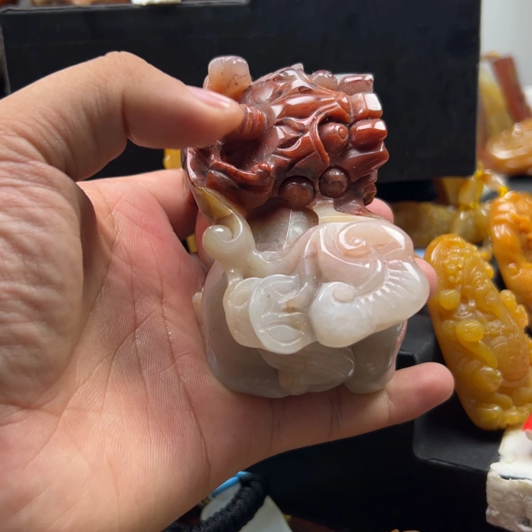 石英质玉（黄龙玉）未镶嵌hly