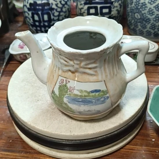 瓷片粉彩陶瓷摆件粉彩陶瓷摆件青花陶瓷摆件粉彩