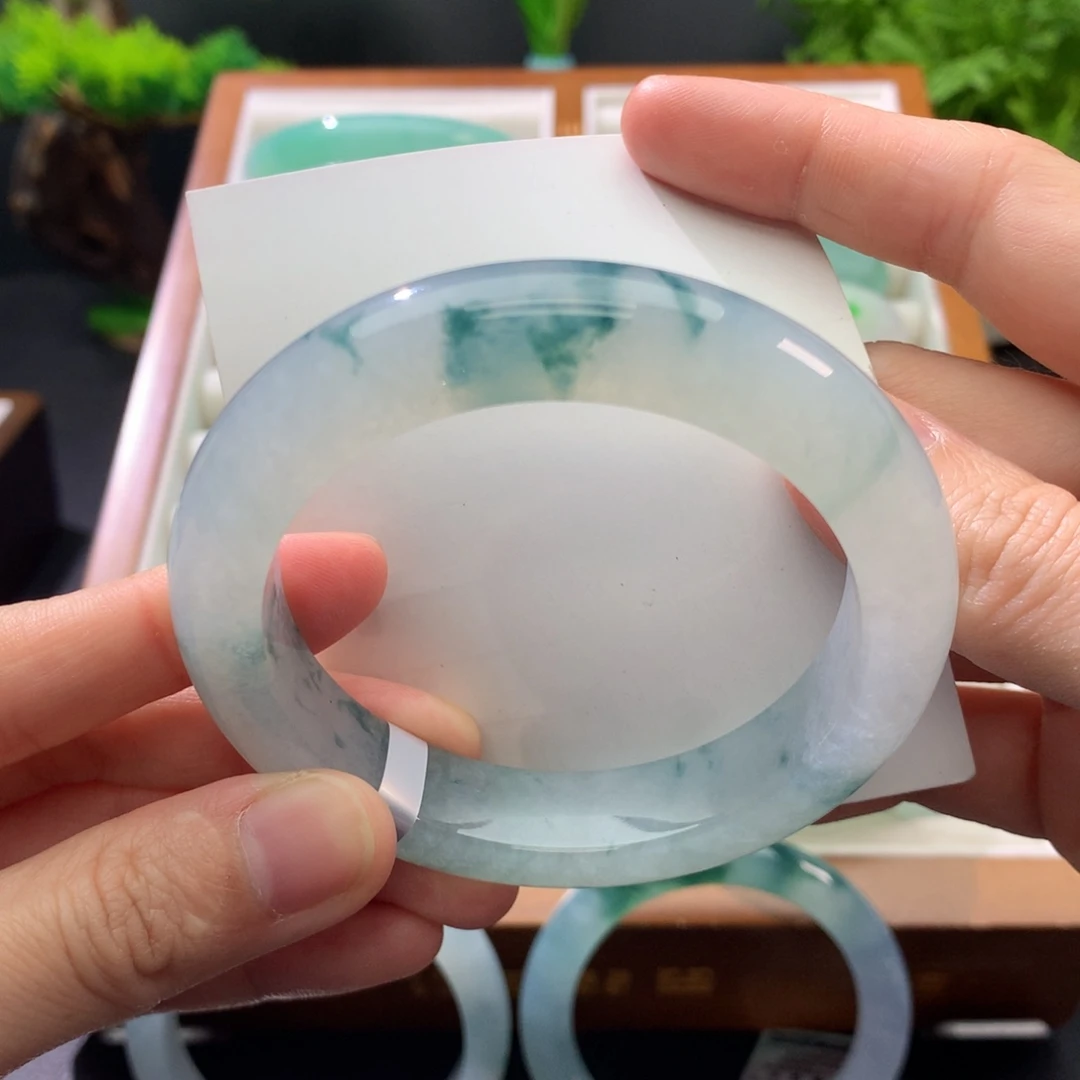 翡翠未镶嵌手镯闪购 15
