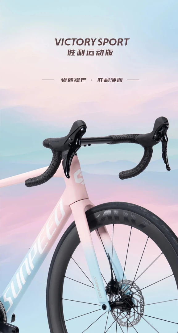 速比特SUNPEED新胜利7120大套105油压全碳气动公路车