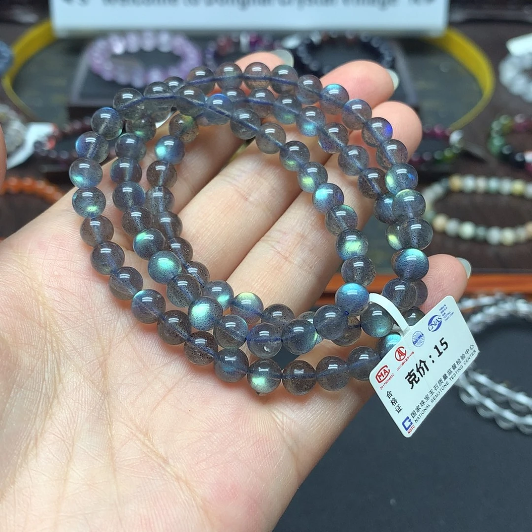 手链未镶嵌拉长石手链