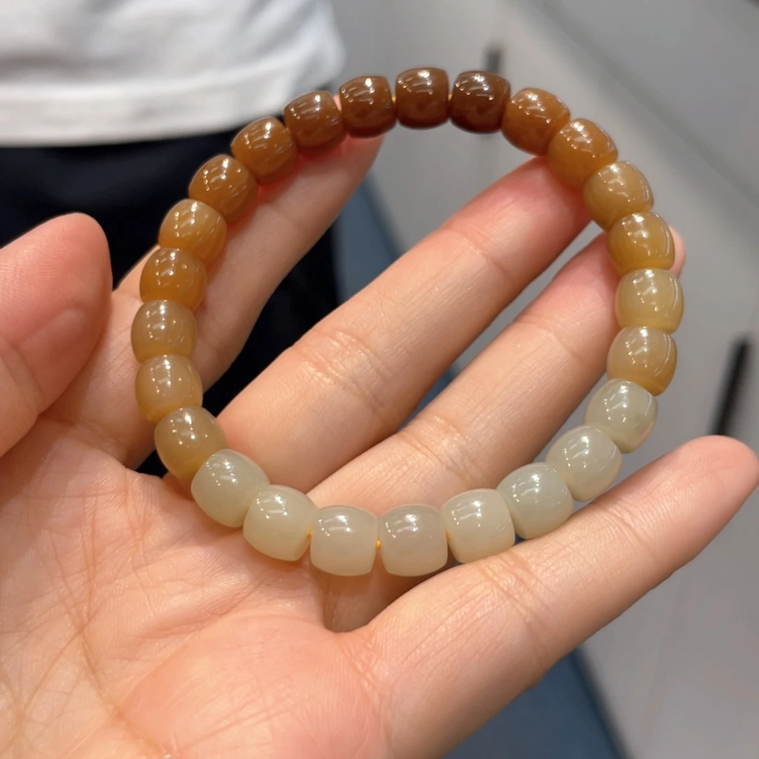 手串未镶嵌和田玉7✖️8