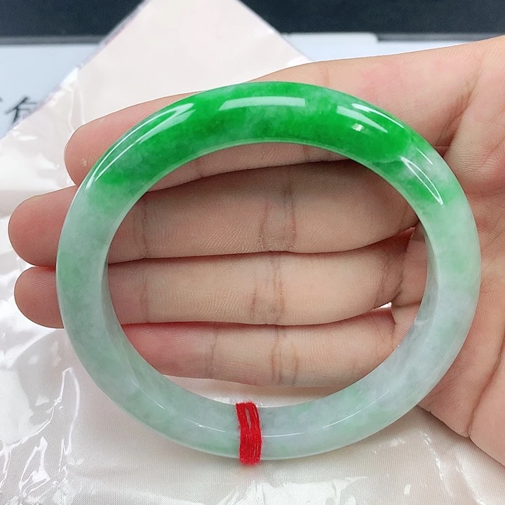未镶嵌手镯翡翠圈63。0B033