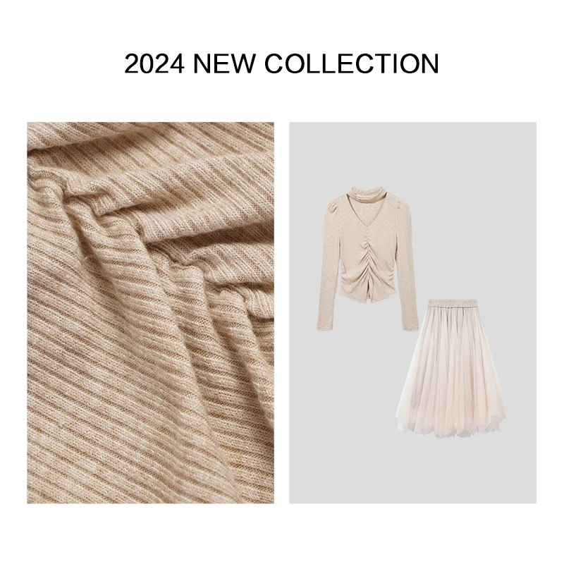 【龙哥专属】D1358019时尚保暖灯芯绒裙套装