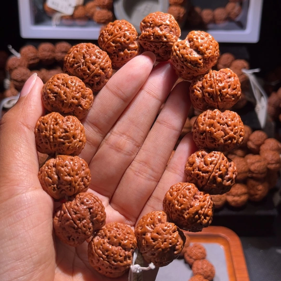 金刚菩提手串大双龙梅花24