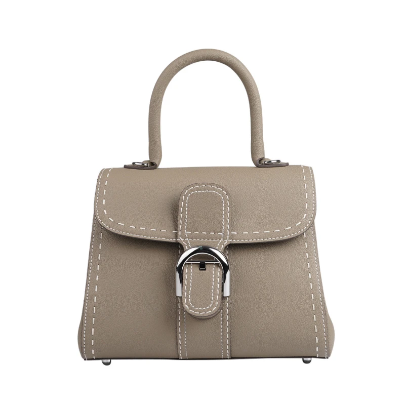 【DEW】时尚复古女士手提包纯色简约单肩斜跨包