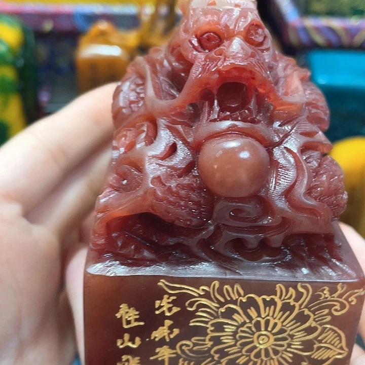 寿山石印石篆刻印章引首章闲章姓名章生日礼物
