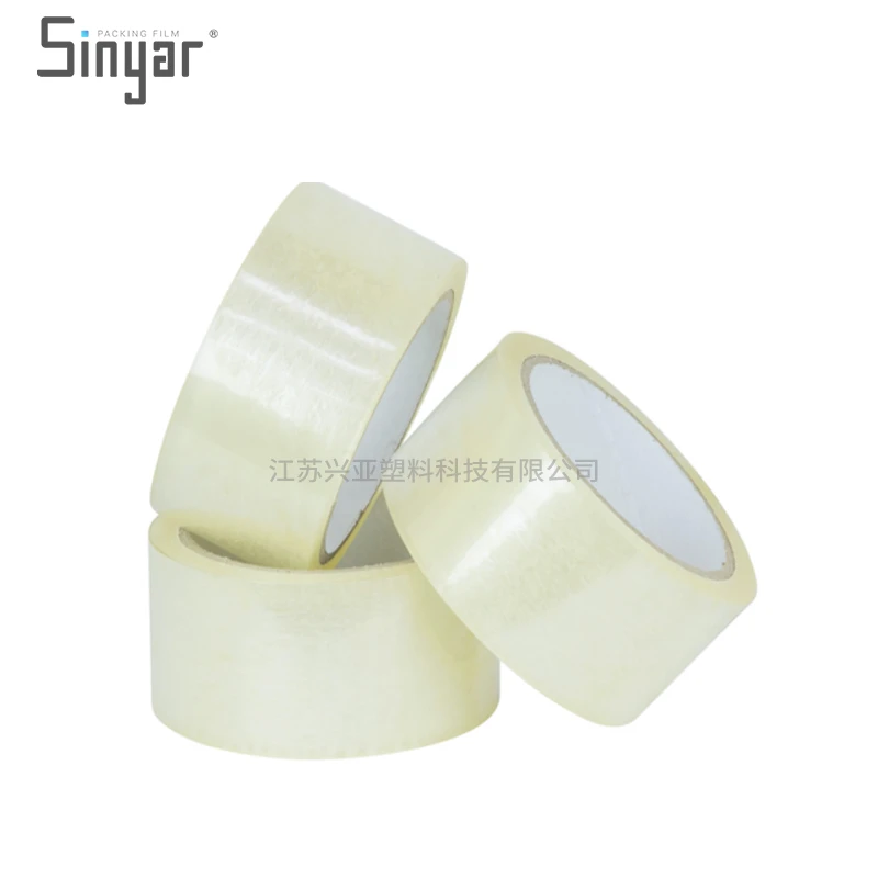 厂家现货大卷透明封箱胶带高粘快递物流打包大号加宽专用封口胶带