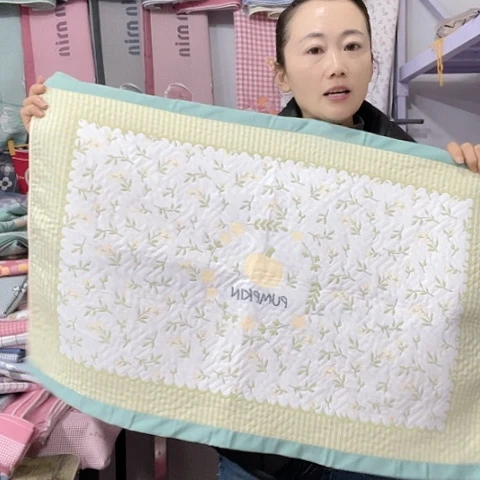 棉特价绿色南瓜纯棉