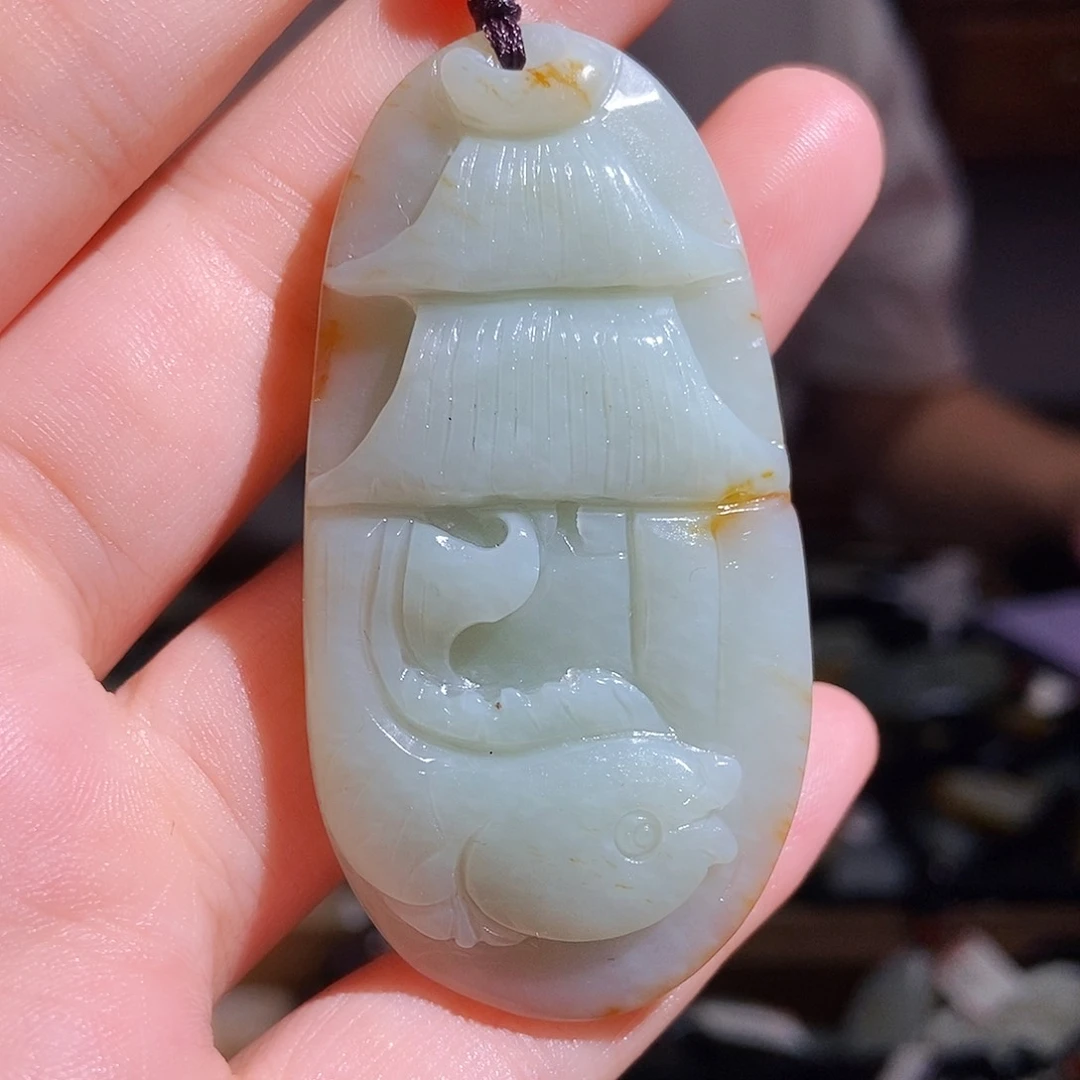 颈饰未镶嵌和田玉