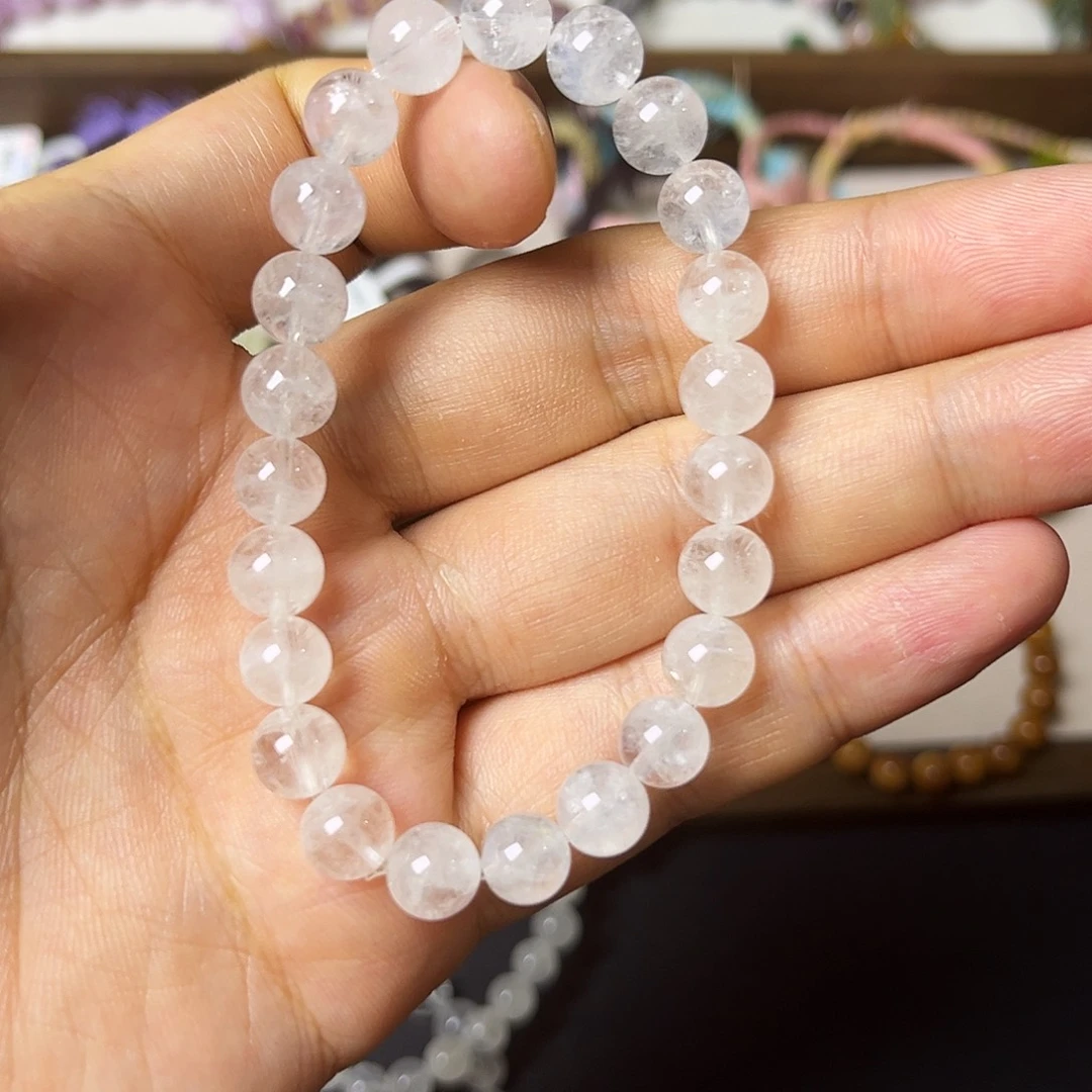 水晶手链未镶嵌白幽灵