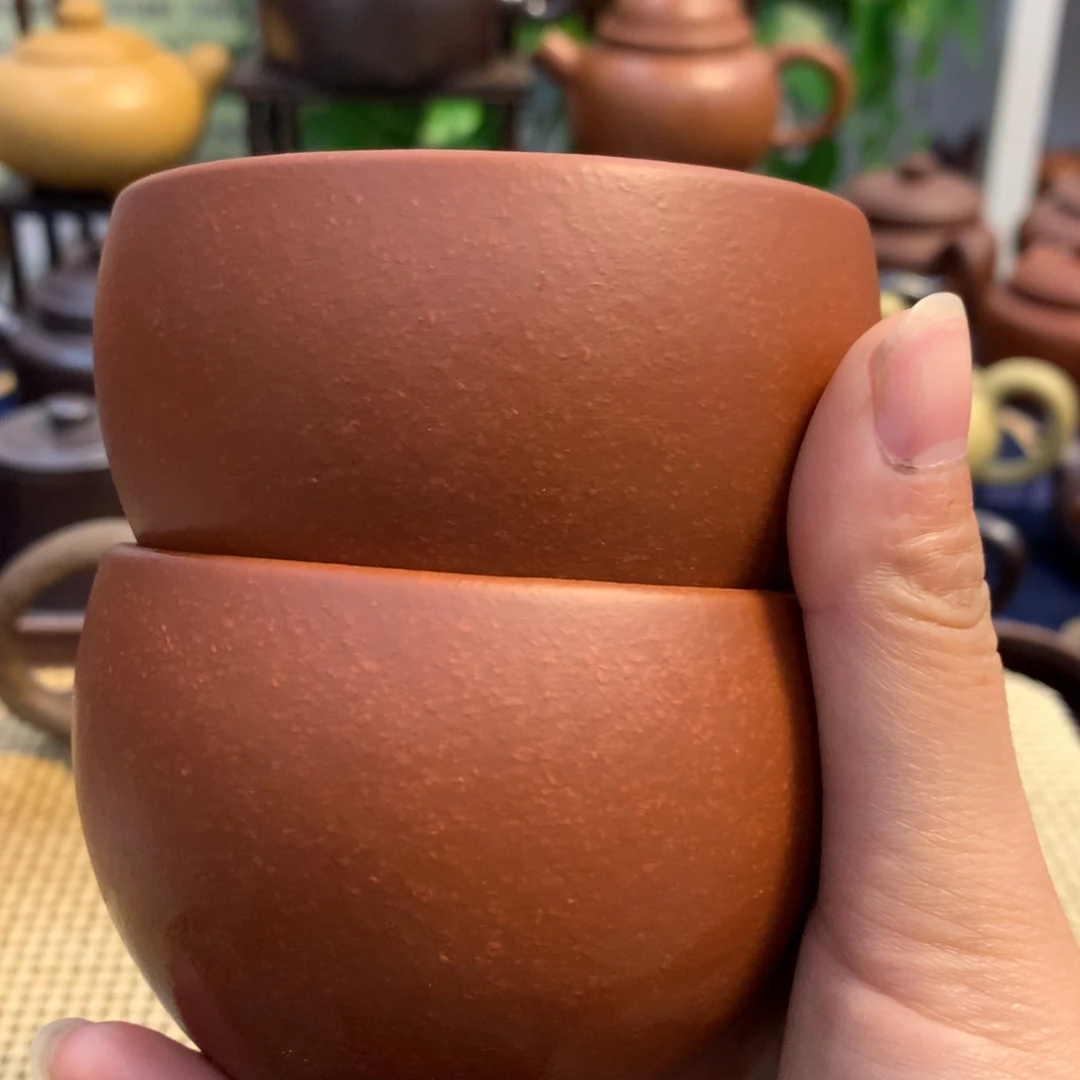 紫砂茶壶宜兴原矿朱泥200ccm