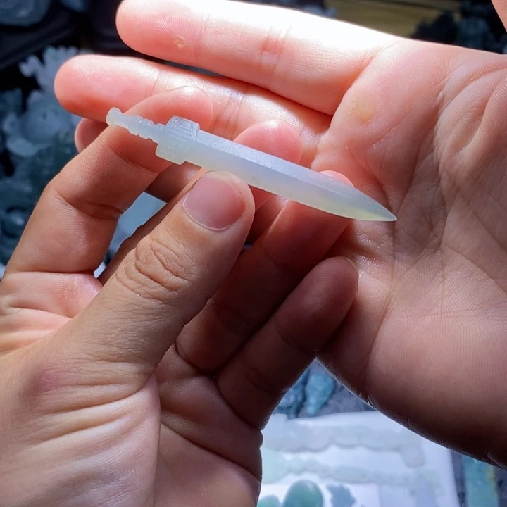 定制翡翠未镶嵌毛