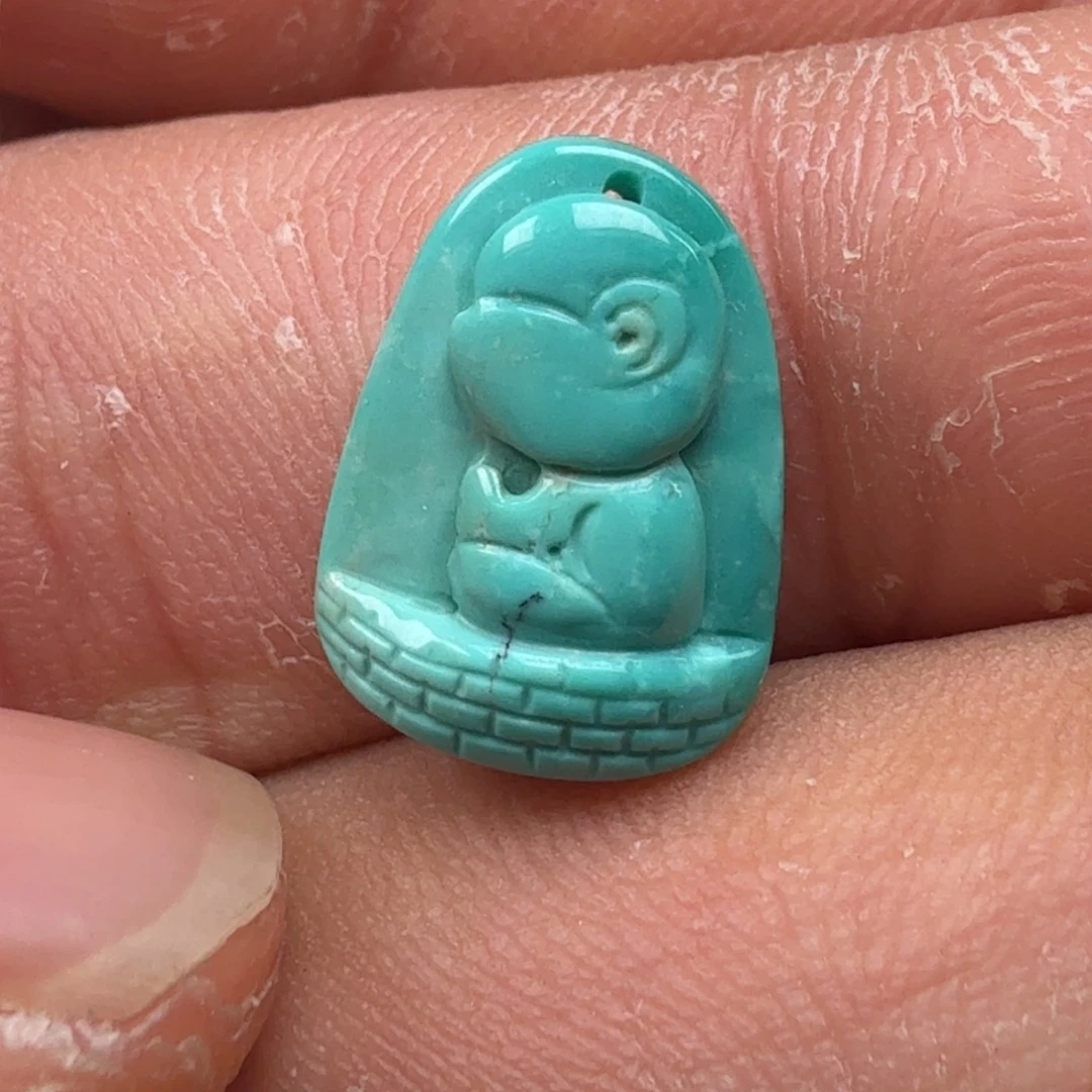 绿松石未镶嵌珠宝半成品