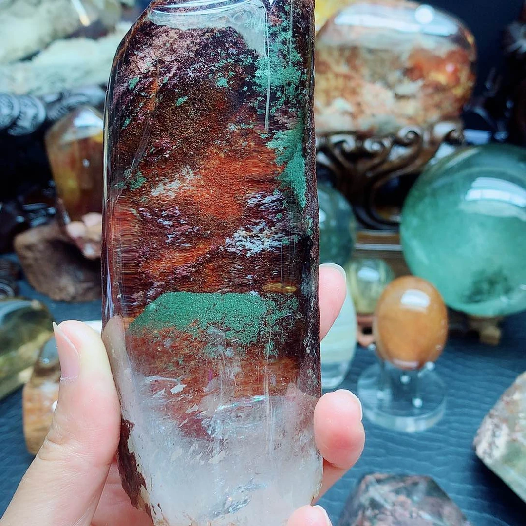 格***翠水晶珠宝半成品未镶嵌