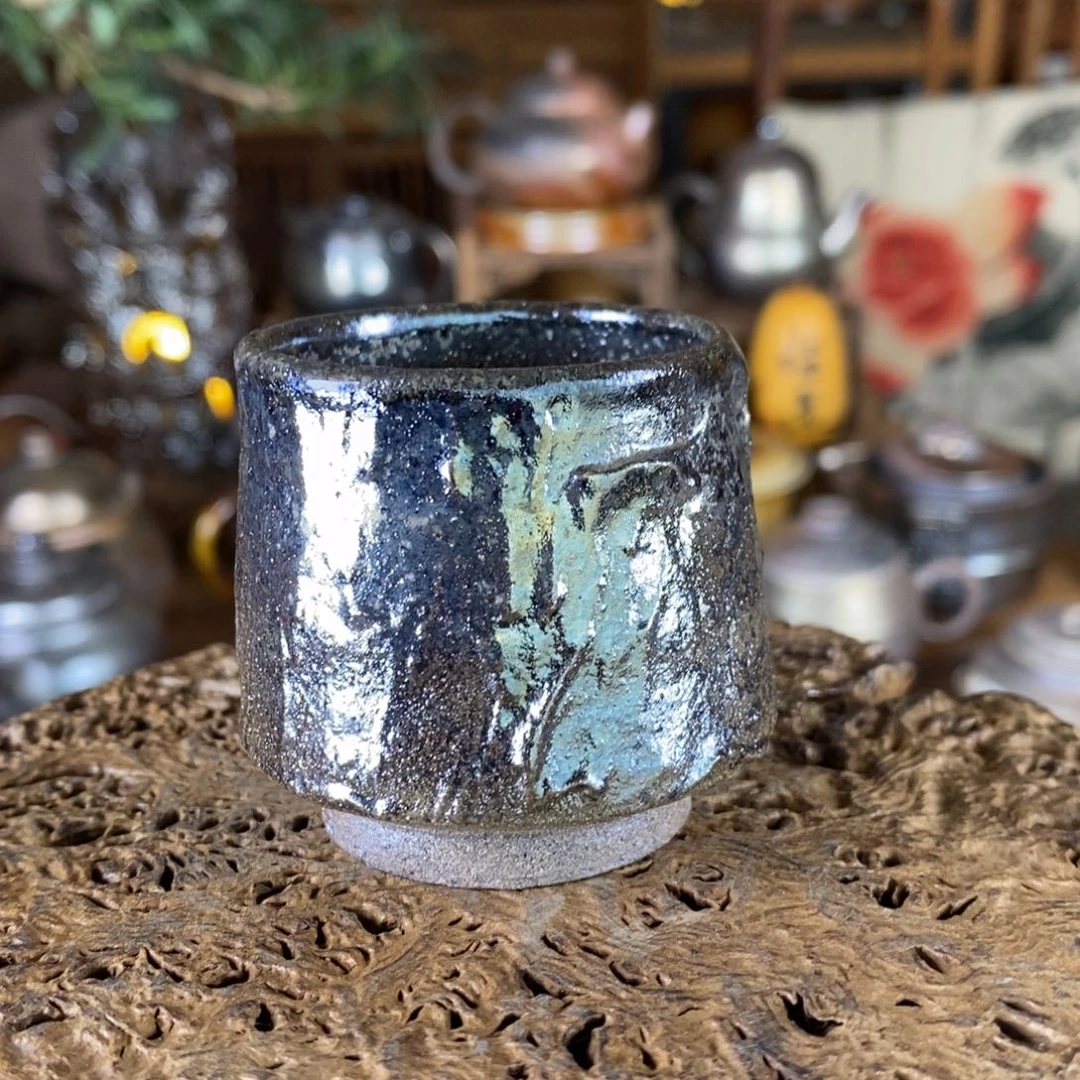 1***栋双节大漏，建水紫陶柴烧茶器