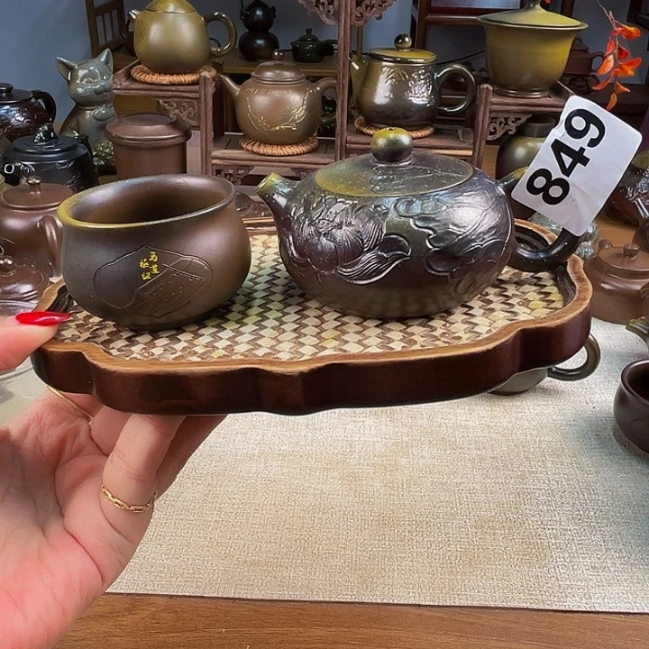柴烧壶泡茶香柴燒壺