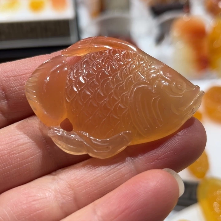 石英质玉（黄龙玉）未镶嵌手链