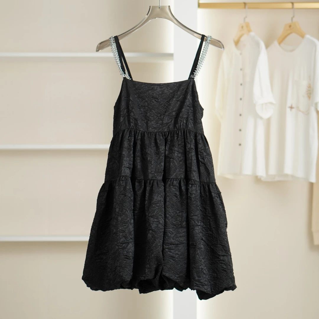 麦迪尚品【H】K558女装夏款甜美吊带连衣裙品牌专柜撤柜正品