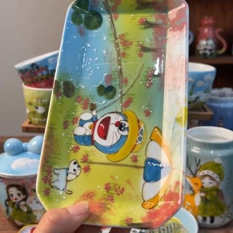 炉景德镇釉下手绘陶瓷