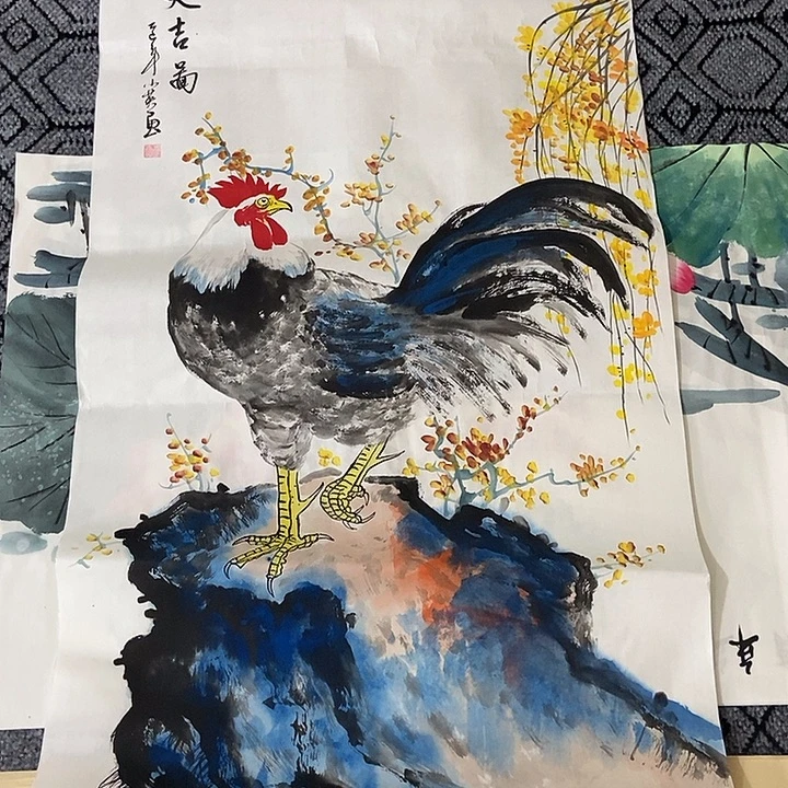 小周画廊的直播间