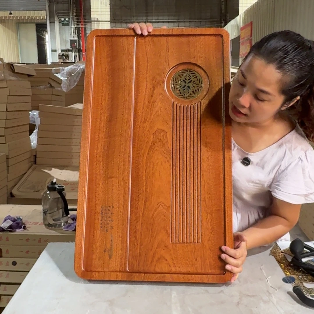 花梨木茶盘73*43尺寸