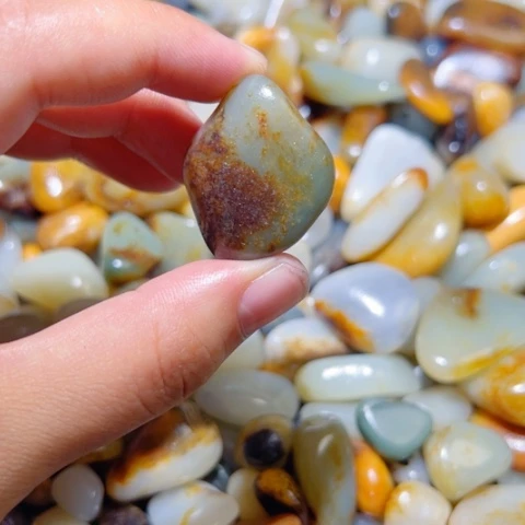 和田玉（子料）未镶嵌颈饰14.2克